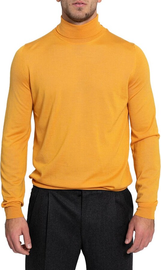 Vneck V-Neck Roll Neck Long Sleeved Jumper