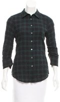 Thumbnail for your product : Elizabeth and James Textured Flannel Top
