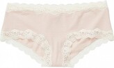 Thumbnail for your product : A Pea in the Pod Lace Girl Short Maternity Panties-Rugby Tan-XS |