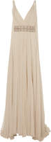 Thumbnail for your product : Jenny Packham Tahoe Silk Chiffon Draped Gown