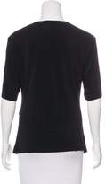 Thumbnail for your product : Burberry Gathered Short Sleeve Top w/ Tags