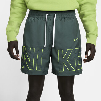 Nike Men's Sportswear Woven Flow Shorts in Grey - ShopStyle