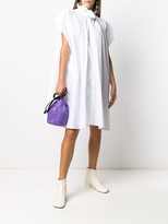 Thumbnail for your product : MM6 MAISON MARGIELA funnel-neck A-line dress