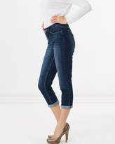 Thumbnail for your product : Jag The Chloe High Rise Rolled Crop