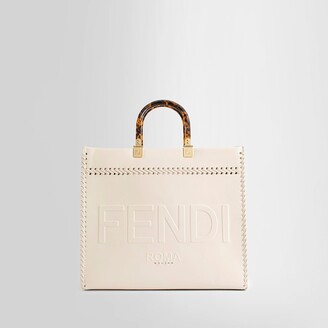 Fendi Roma Ghiaia Calf Leather Tote Bag – Queen Bee of Beverly Hills