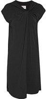Thumbnail for your product : Maison Margiela Twist-front Crepe Dress - Black