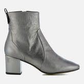 Thumbnail for your product : Carvela Women's Strudel Leather Heeled Ankle Boots - Gunmetal