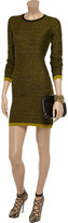 Thumbnail for your product : A.L.C. Clea wool jacquard sweater dress
