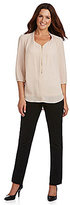Thumbnail for your product : Gibson & Latimer Zip-Front Blouse