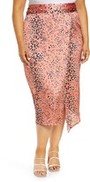 Thumbnail for your product : NEVER FULLY DRESSED Animal Print Wrap Skirt