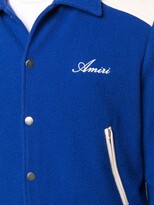 Thumbnail for your product : Amiri Embroidered-Logo Two-Tone Jacket
