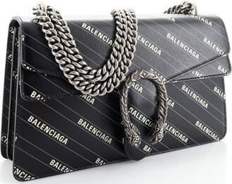 GUCCI x Balenciaga The Hacker Project Dionysus Bag Logo Printed Leather  Small