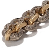 Thumbnail for your product : hum 18kt Gold Chain Link Diamond Ring