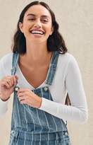Thumbnail for your product : PacSun Window Pane Overalls