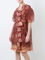 Thumbnail for your product : Simone Rocha floral print tulle dress