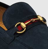 Thumbnail for your product : Gucci Suede Horsebit Loafer