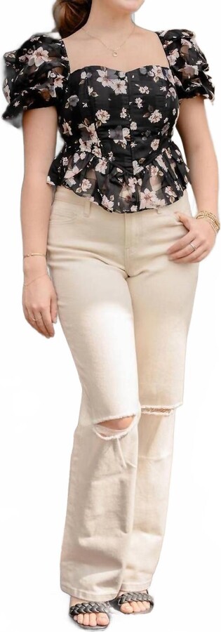 BUDDYLOVE Chloe Bustier Top In Black