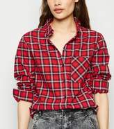 Thumbnail for your product : New Look Tartan Check Long Sleeve Shirt