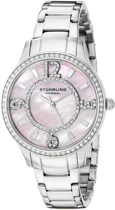 Stuhrling Original Women's 559.03 Symphony Analog Display Quartz Silver Watch