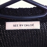 Thumbnail for your product : See by Chloe Black Cotton Knitwear