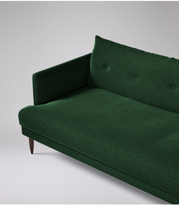 Swoon Kalmar Fabric 3 Seater Sofa Smart Wool ShopStyle