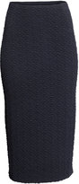 Thumbnail for your product : H&M Pattern-knit Skirt - Dark blue - Ladies