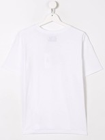 Thumbnail for your product : Calvin Klein Kids TEEN logo print T-shirt