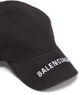 Thumbnail for your product : Balenciaga 'Everyday' logo embroidered visor baseball cap