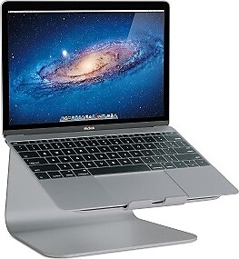 Rain Design mStand 10" x 7.5" Aluminum Laptop Stand, Space Gray (10072)