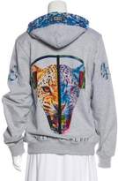 Thumbnail for your product : Philipp Plein Printed Zip-Up Jacket