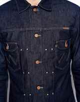 Thumbnail for your product : Wrangler Denim Jacket Pleated Box Fit Raw