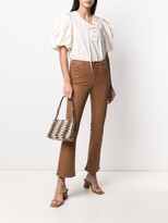 Thumbnail for your product : Frame Le Cropped Mini bootcut jeans
