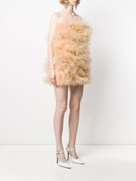 Thumbnail for your product : Loulou Ruffled Tulle Mini Dress