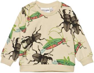 Mini Rodini Beige Insects Sweatshirt