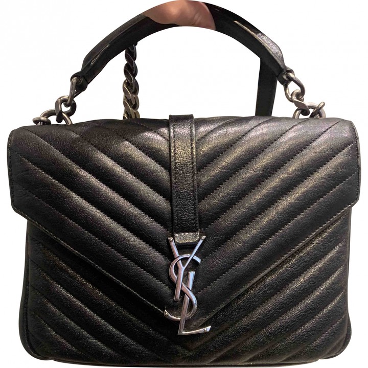 medium collège monogram shoulder bag