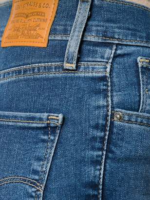 Levi's high-rise denim jeans