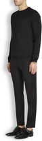 Thumbnail for your product : Armani Collezioni Black stretch knit jumper