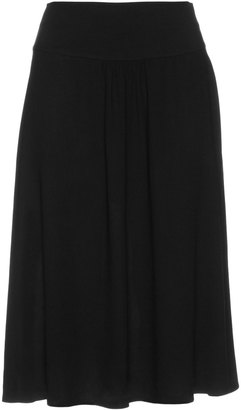 Isolde Roth Plus Size A-line cotton skirt