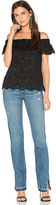Thumbnail for your product : Rebecca Taylor Off Shoulder Lace Top