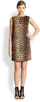 Thumbnail for your product : Moschino Cheap & Chic Moschino Cheap And Chic Leopard Sheath Dress
