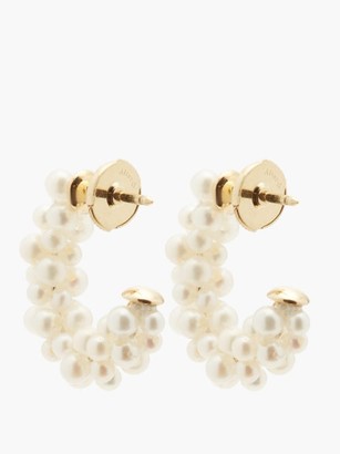 Yvonne Léon Lady Pearl 18kt Gold Earrings - Pearl