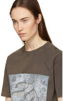 Thumbnail for your product : Acne Studios Grey Bemabe Fish Print T-Shirt