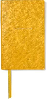 Smythson Panama Culture Club Textured-leather Notebook