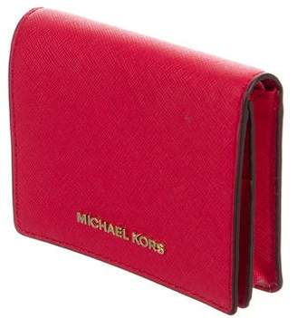 Michael Kors Leather Compact Wallet