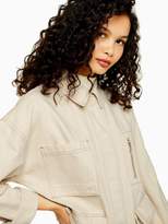Thumbnail for your product : Topshop Oversized Utility Shacket
