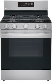 LG Electronics Smart Wi-Fi Enabled Fan Convection Gas Range with Air Fry & EasyClean® 5.8 cu. ft.