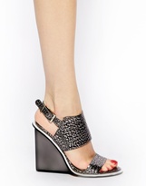 Thumbnail for your product : Senso Wilma II Pewter Wedge Heeled Sandals