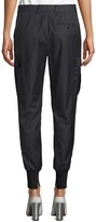 Thumbnail for your product : 3.1 Phillip Lim Pinstripe Jogger Pants With Cargo Pockets