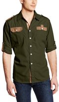 Thumbnail for your product : Akademiks Men's Quinton Long Sleeve Buttondown Shirt
