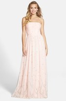Thumbnail for your product : Erin Fetherston ERIN Flower Print Chiffon Gown